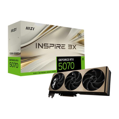 MSI GeForce RTX 5070 12G INSPIRE 3X OC