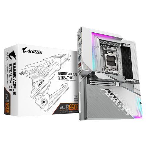 GIGABYTE B650E AORUS STEALTH ICE motherboard