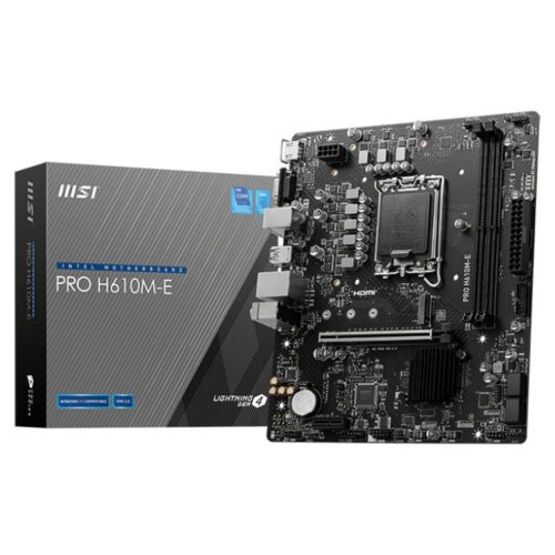 MSI PRO H610M-E motherboard
