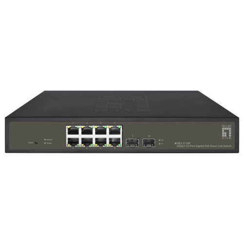 LevelOne GES-2110P network switch