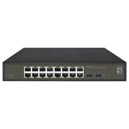 LevelOne GES-2118 network switch