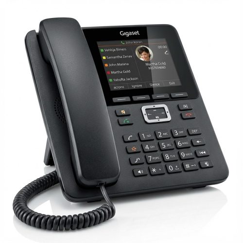 GIGASET P810 IP PRO IP Tischtelefon 8.5 cm 3.36 Zoll TFT-Farbdisplay USB 2x RJ45 Anschluss fr P800 KEY PRO Expanson Module PoE