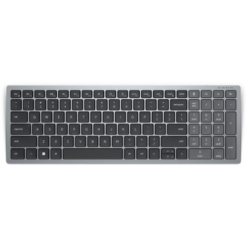 DELL KB740 Tastatur kabellos 2.4 GHz QWERTZ Titan Gray