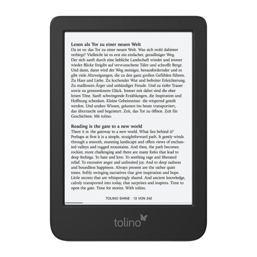 Tolino shine 5 e-book reader