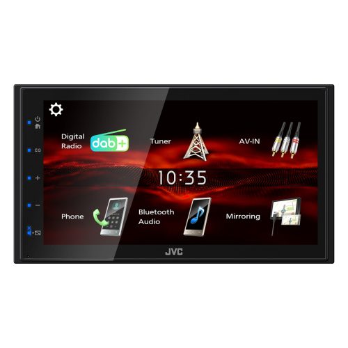 JVC KW-M180DBT car media receiver