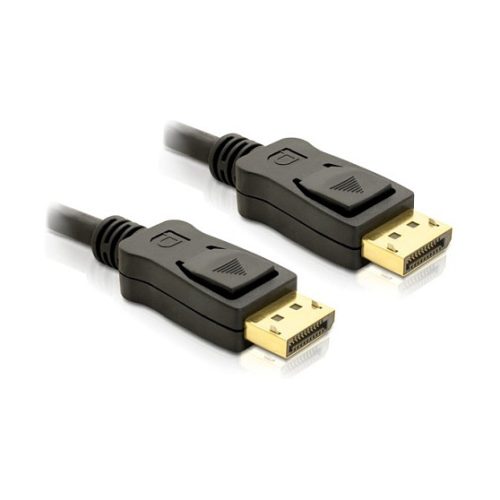 DeLOCK Cable Displayport 3m male - male Gold