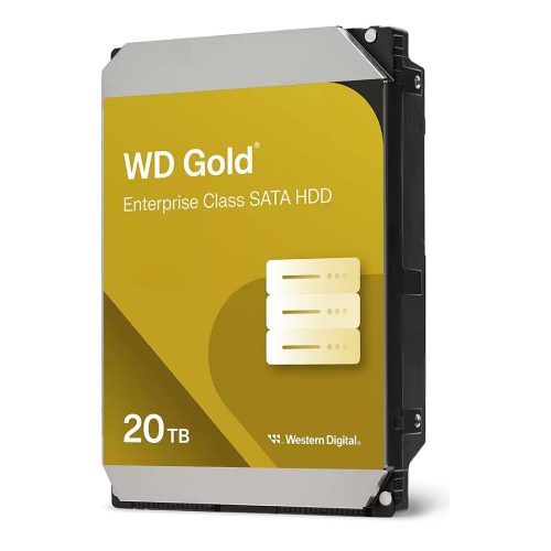 WD Gold 20TB HDD SATA 6Gb/s Enterprise 8.89cm 3.5Zoll 512MB cache
