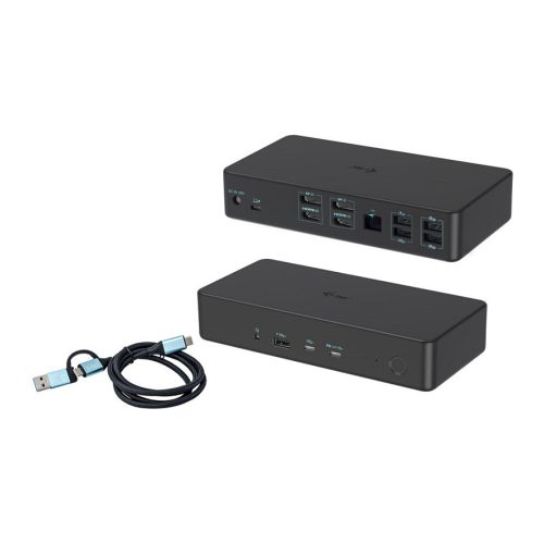 i-tec CADUAL4KDOCKPD2 laptop dock/port replicator