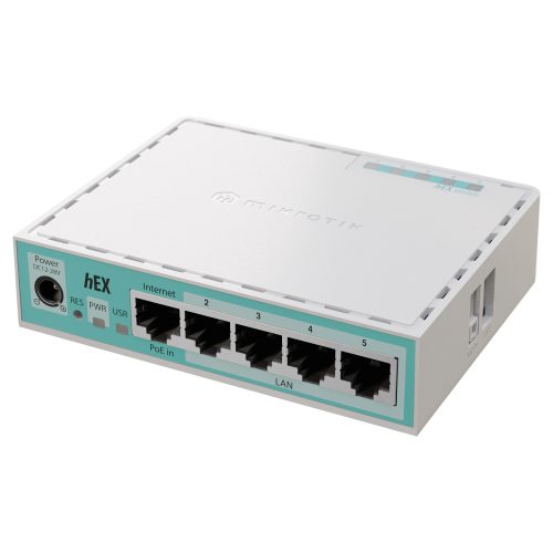 Mikrotik hEX wired router