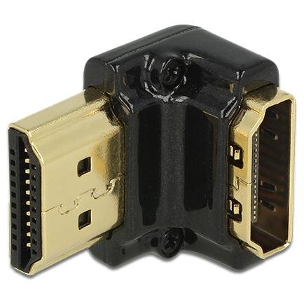 DeLOCK HDMI-A/HDMI-A male. F/M. 90°