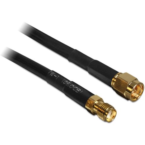 DeLOCK 10m SMA m/f coaxial cable