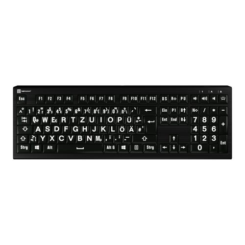Logickeyboard LKB-LPWB-A2PC-DE keyboard