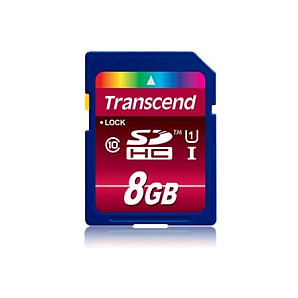 Transcend 8GB SDHC Class 10 UHS-I
