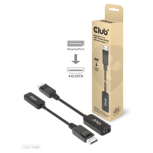 CLUB3D CAC-1088 video cable adapter