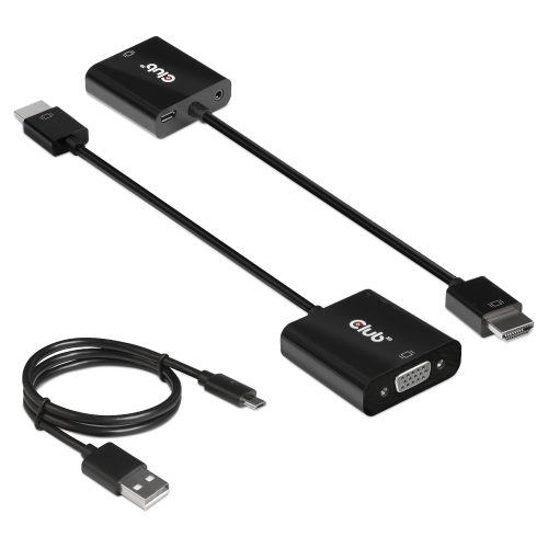 CLUB3D CAC-1302 video cable adapter