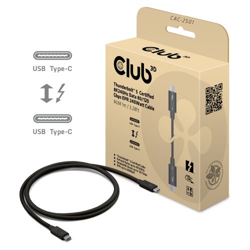CLUB3D CAC-2501 Thunderbolt cable