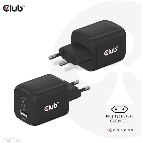 CLUB3D CAC-1913 mobile device charger