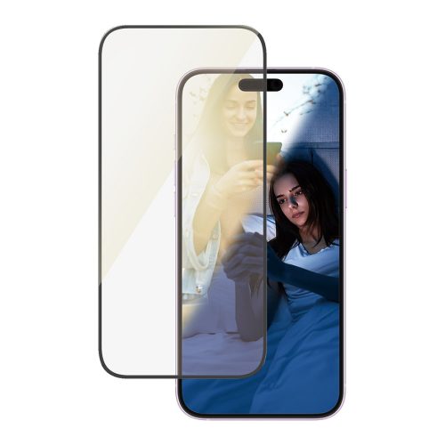 PanzerGlass ® EyeCARE™ Screen Protector iPhone 16 Plus | 15 Plus | Ultra-Wide Fit