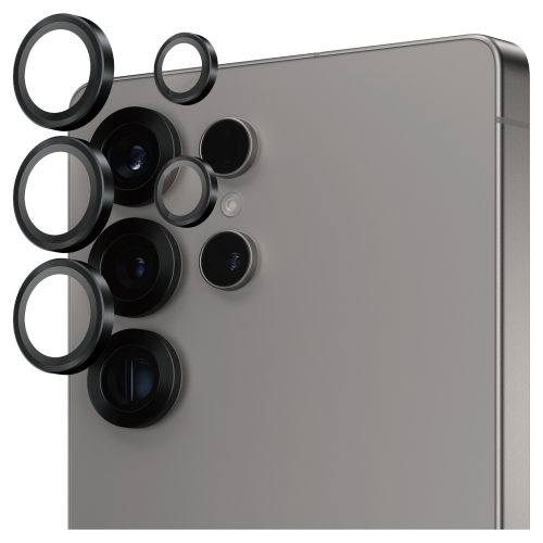 PanzerGlass ® Hoops® Camera Lens Protector Black Samsung Galaxy S25 Ultra