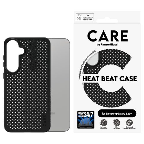 PanzerGlass CARE™ by ® Case Heat Beat Samsung Galaxy S25+ mobile phone case