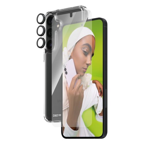 PanzerGlass ® 3-in-1 Protection Bundle Samsung Galaxy S24+ | Ultra-Wide Fit w. EasyAligner