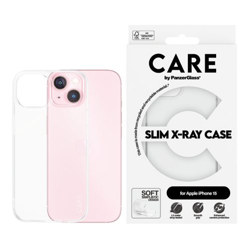 PanzerGlass CARE™ by ® X-Ray Case iPhone 15 mobile phone case