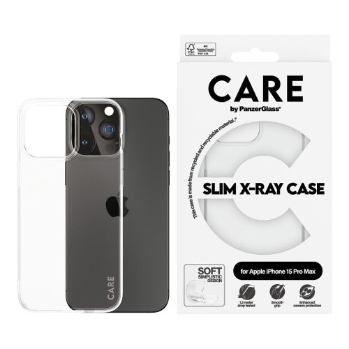 PanzerGlass CARE™ by ® X-Ray Case iPhone 15 Pro Max mobile phone case