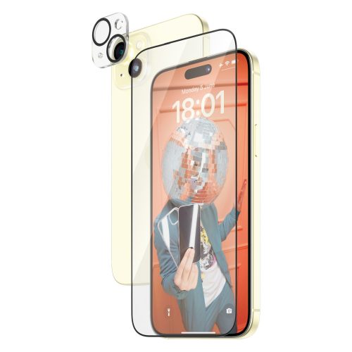 PanzerGlass ® 2-in-1 Bundle iPhone 15 Plus | Ultra-Wide Fit w. EasyAligner