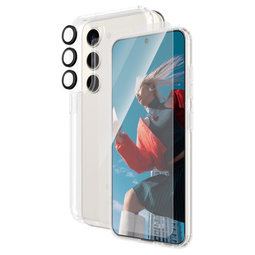 PanzerGlass ® 3-in-1 Bundle Samsung Galaxy S24 | Ultra-Wide Fit w. EasyAligner