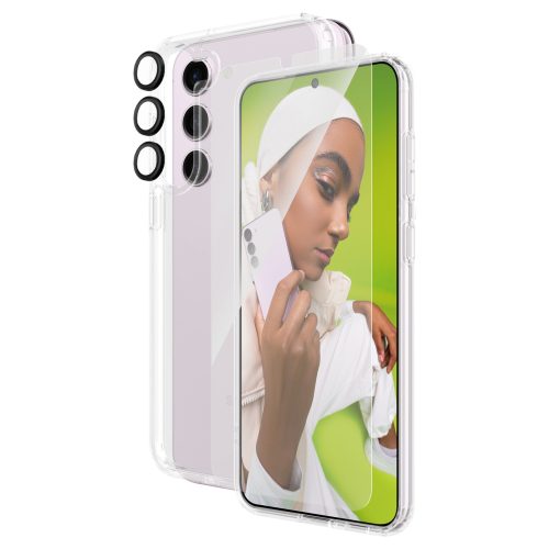 PanzerGlass ® 3-in-1 Bundle Samsung Galaxy S24+ | Ultra-Wide Fit w. EasyAligner