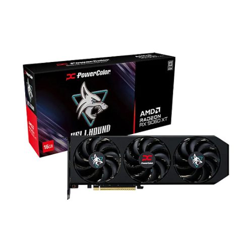 PowerColor Hellhound AMD Radeon RX 9060 XT 16GB GDDR6