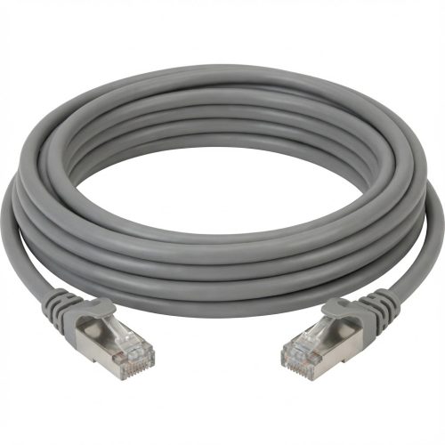 Sharkoon Patchkabel SFTP. RJ-45. mit Cat.7a Rohkabel (grau. 10 Meter)