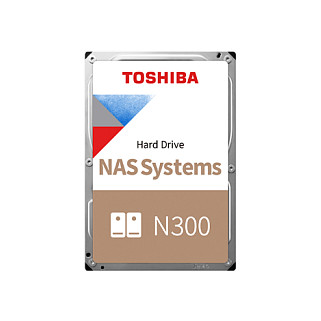 3.5" Toshiba 8.9cm 10TB SATA3 NAS N300 7200RPM intern bulk