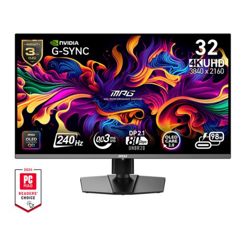 MSI MPG 322URX QD-OLED computer monitor