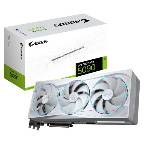 GIGABYTE AORUS GeForce RTX 5090 STEALTH ICE 32G