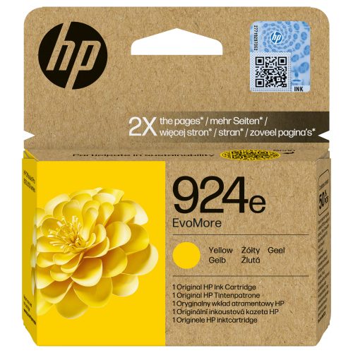 HP 924e EvoMore Yellow Original ink cartridge