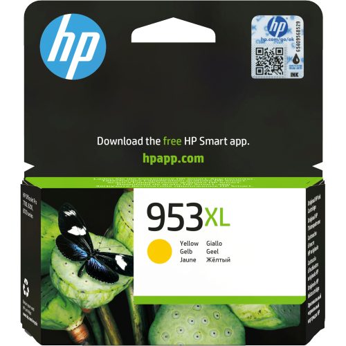HP 953XL original Ink cartridge F6U18AE BGX Yellow 1.450 Pages