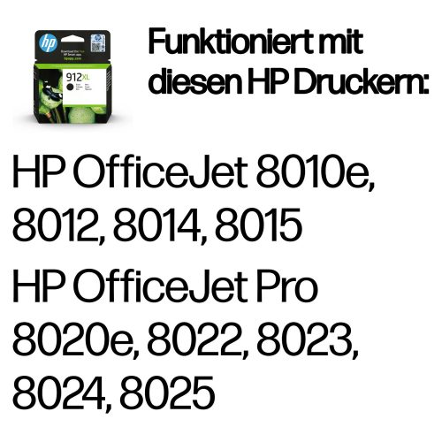 HP 912XL High Yield Black Ink