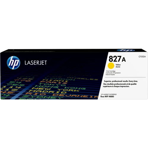 HP 827A Yellow Original LaserJet toner cartridge