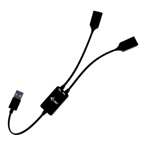 i-tec USB-A Cable HUB 2 port (2x USB-A) USB cable