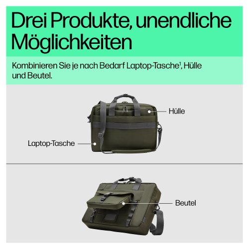 HP 15.6 Modular Laptop Bag