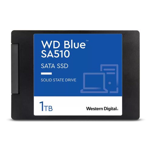 2.5" WD Blue SA510 SSD 1TB SATA III 6Gb/s cased 7mm internal single-packed