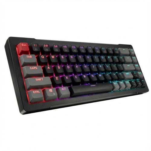 RAIJINTEK MGA-68 (schwarz. DE-Layout. Hejin Magnetic Yellow)