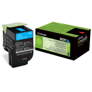 Lexmark 802C toner cartridge