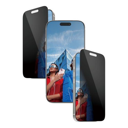 PanzerGlass ® 2-Way Privacy Screen Protector iPhone 17 Pro | Ultra-Wide Fit w. EasyAligner