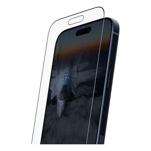 PanzerGlass ® Stealth Screen Protector iPhone 17 Pro Max | Ultra-Wide Fit w. FASTFIT IN-A-BOX