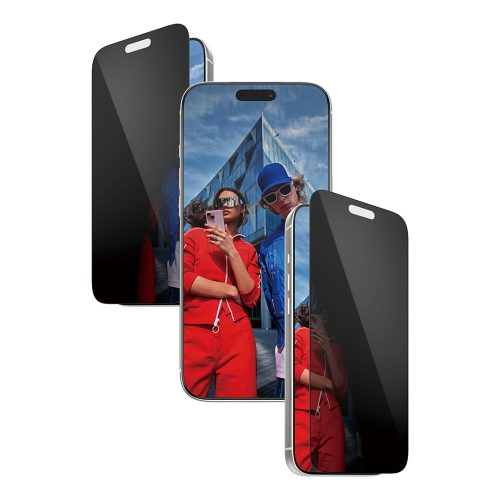 PanzerGlass ® 2-Way Privacy Screen Protector iPhone 17 Pro Max | Ultra-Wide Fit w. EasyAligner