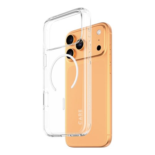 PanzerGlass CARE™ by ® Urban Explorer Case Transparent w. White MagSafe iPhone 17 Pro Max mobile phone case