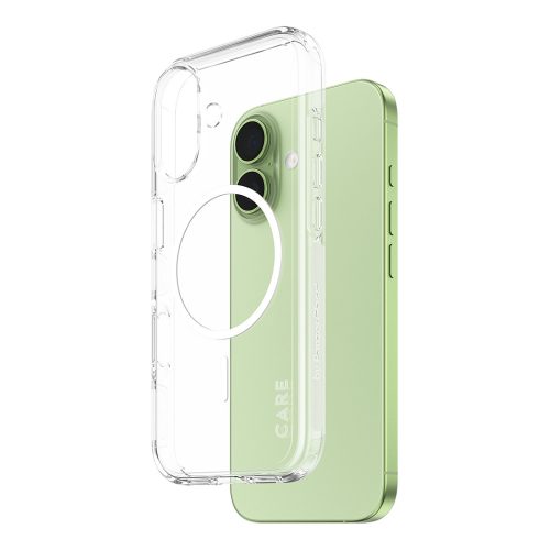 PanzerGlass CARE™ by ® Urban Explorer Case Transparent w. White MagSafe iPhone 17 mobile phone case