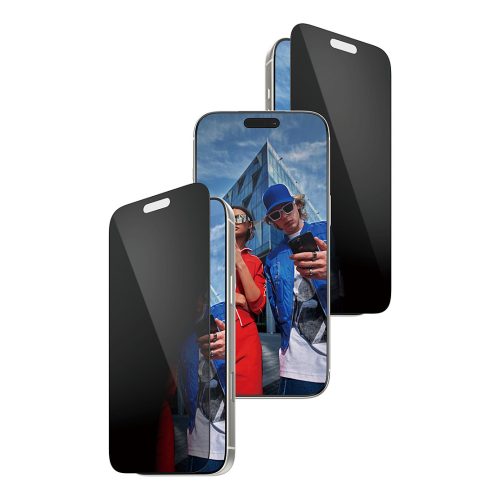PanzerGlass ® Privacy Screen Protector iPhone 17 Pro Max | Ultra-Wide Fit w. FASTFIT IN-A-BOX